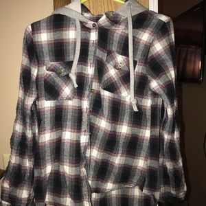 Flannel with Hood